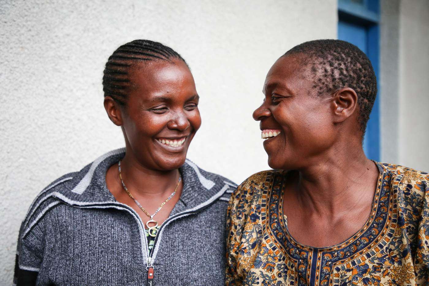 MSF counsellor Jaqueline Dusabe after an individual counselling session with her client, Rachel. © Sara Creta\/MSF MSF counsellor Jaqueline Dusabe after an individual counselling session with her client, Rachel. © Sara Creta\/MSF