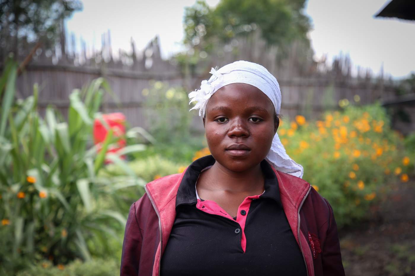 Feza, 19, is displaced and living in a camp in Kitchanga. Once a week she comes to the MSF Tumaini clinic: &quot;When I started doing group counseling I felt really encouraged. I exchange with other women and I&#39;ve begun to calm down.” © Sara Creta\/MSF